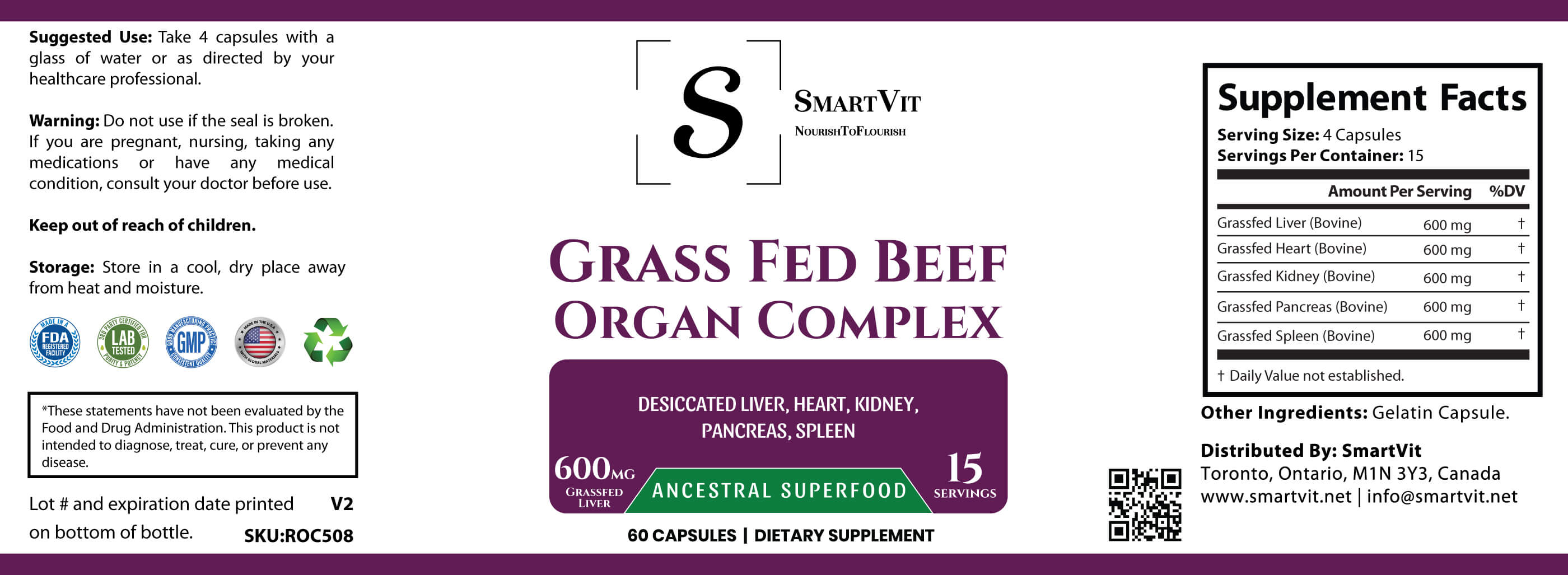 Beef Organ Complex